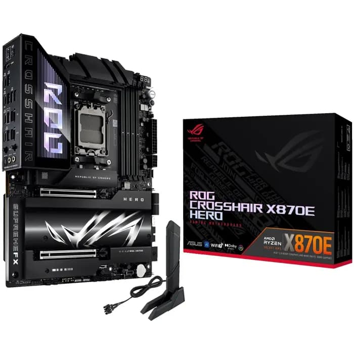 Matična ploča Asus ROG Crosshair X870E Hero, AMD AM5, WiFi, Bluetooth, ATX