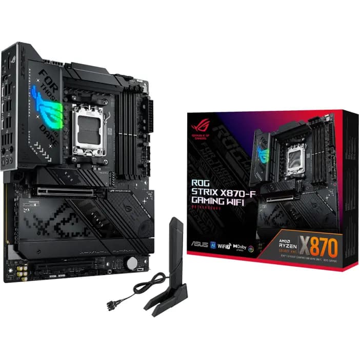 Matična ploča Asus ROG Strix X870-F Gaming WiFi, AMD AM5, WiFi, Bluetooth, ATX