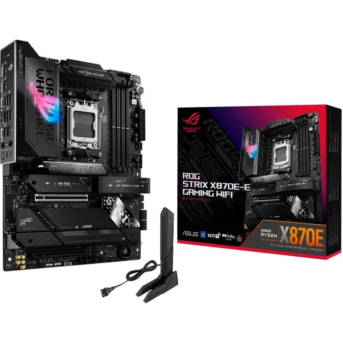 Matična ploča Asus ROG Strix X870E-E Gaming WiFi, AMD AM5, WiFi, Bluetooth, ATX