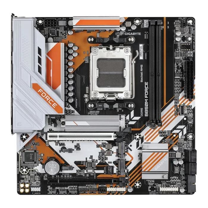 Matična ploča GIGABYTE B850M FORCE, AMD B850, AMD AM5, Micro ATX, DDR5, 2x M.2