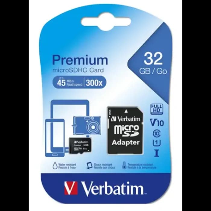 Memorijska kartica Verbatim 44083, microSDHC, HC Class 10, 32GB