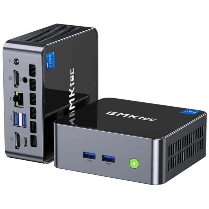 Mini PC GMKtec M2 PRO S, Intel Core i7-1185G7, 32GB DDR4, 1TB M.2 NVMe SSD, Intel Iris Xe Graphics, Windows 11 Pro, 1 god