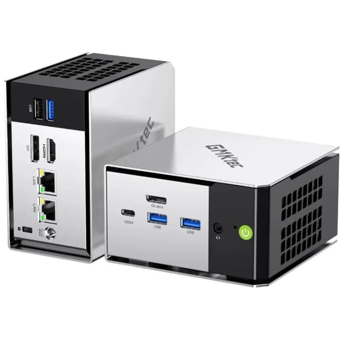 Mini PC GMKtec M8, AMD Ryzen 5 6650H, 16GB DDR5, 512GB M.2 NVMe SSD, AMD Radeon 660M, Windows 11 Pro, 1 god