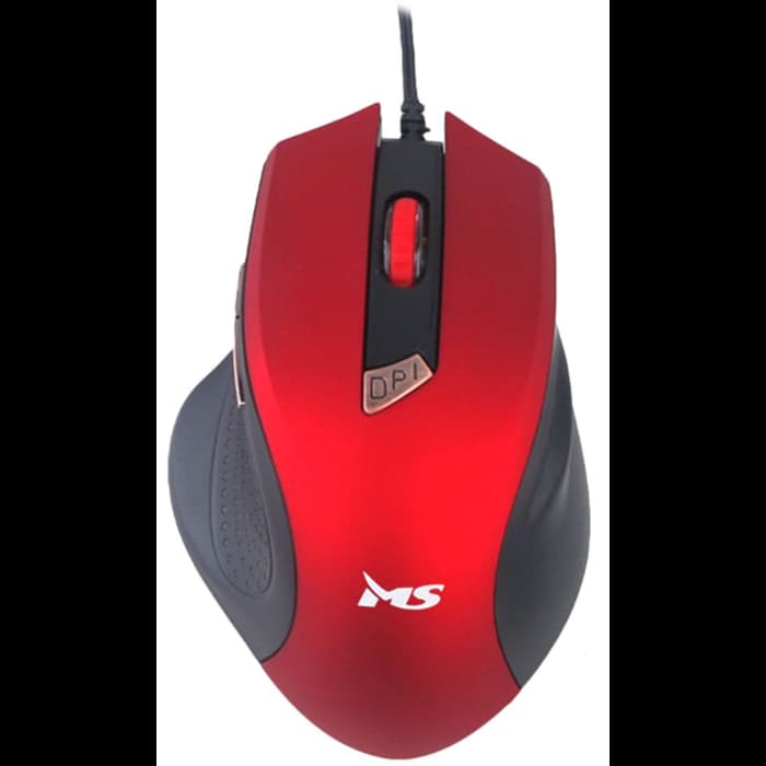 Miš MS Focus C116, žičani, crveni