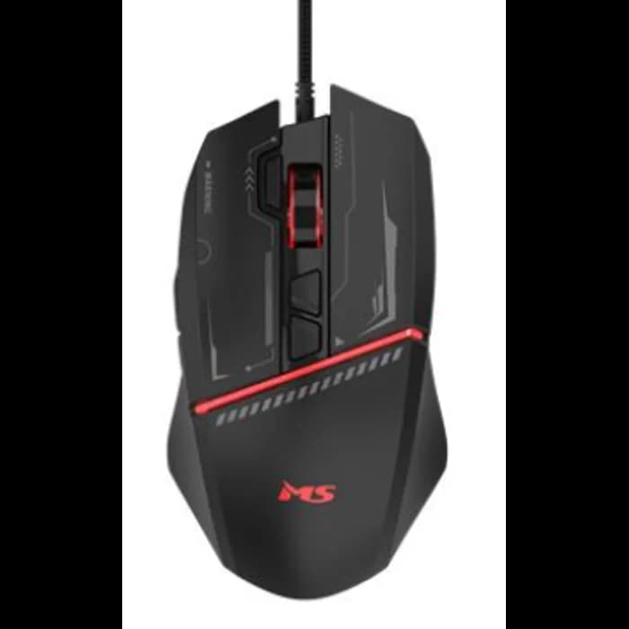 Miš MS Nemesis T-101C, žičani, gaming, Black
