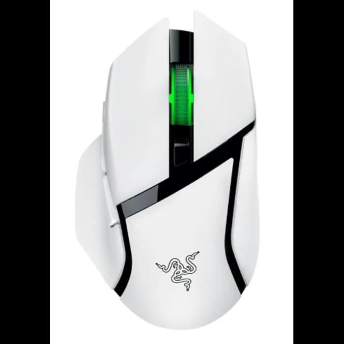 Miš Razer Basilisk V3 X HyperSpeed Wireless, bežični, gaming, 18000DPI, White, RZ01-04870300-R3G1