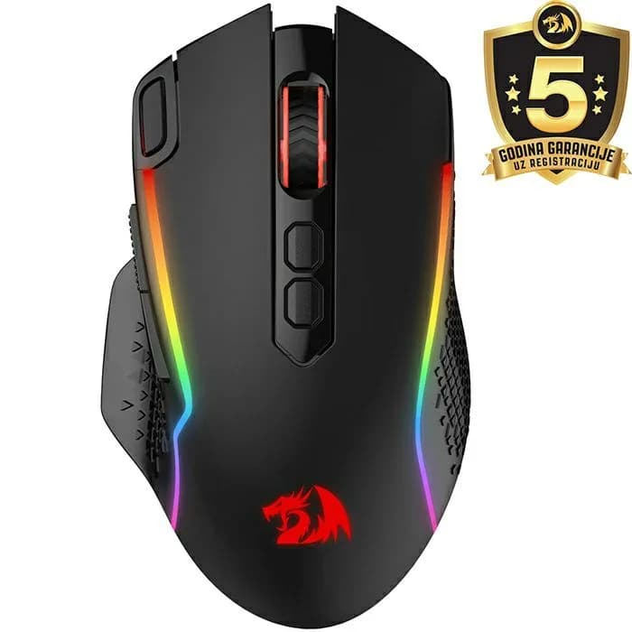 Miš Redragon Taipan Pro M810 RGB, bežični, gaming, 10000DPI, crni