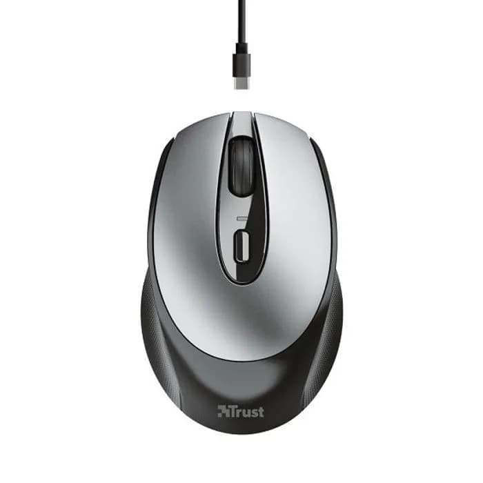 Miš Trust Zaya 23809, bežični, 1600DPI, Gray