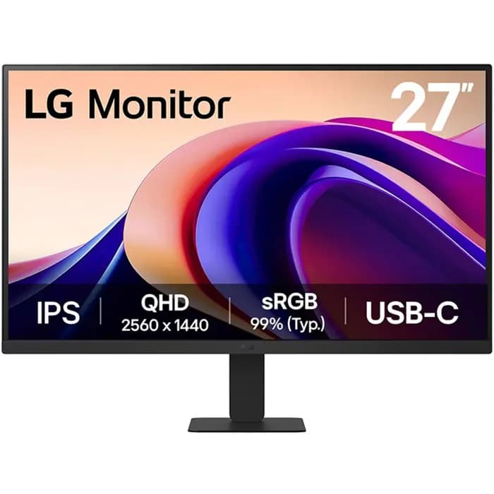 Monitor LG 27" 27U631A, IPS, 100Hz, HDR10, HDMI, USB-C, 2K