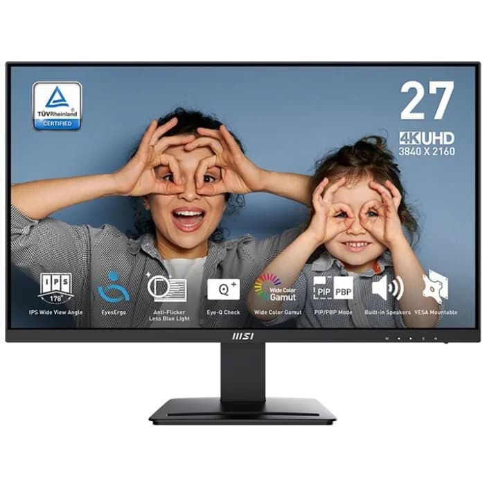 Monitor MSI 27" PRO MP273U, IPS, 2xHDMI, DP, Zvučnici, 4K