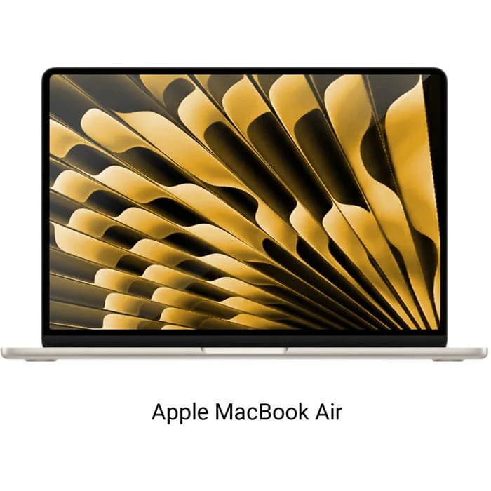 Notebook Apple MacBook Air 13.6" Retina, M5 10-core, 24GB RAM, 1TB SSD, Apple 10-core Graphics, INT KB, Starlight