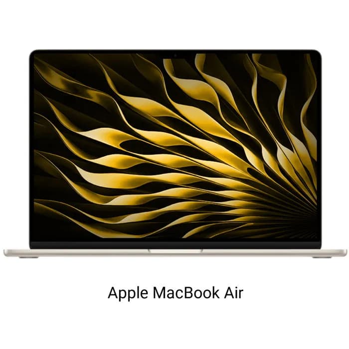 Notebook Apple MacBook Air 15" Retina, M4 10-core, 32GB RAM, 1TB SSD, Apple 10-core Graphics, CRO KB, Starlight