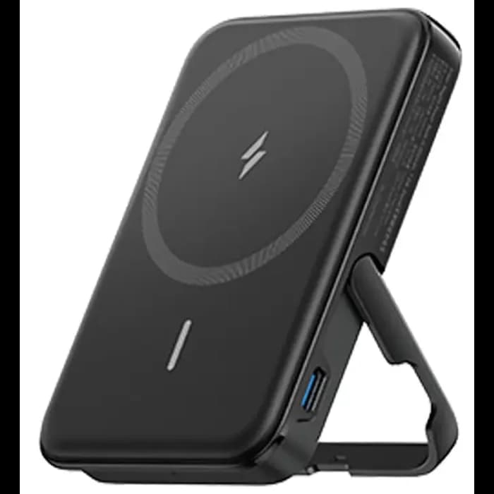 Power Bank Anker A1618G11 322 MagGo, 5000mAh, 12W, bežično magnetsko punjenje, USB-C, crni