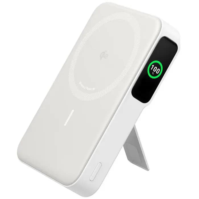 Power Bank Anker MagGo 633 A1654G21, 10000mAh, 27W, 15W bežično magnetsko punjenje, USB-C, White