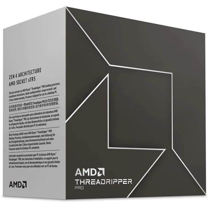 Procesor AMD Ryzen Threadripper Pro 7975WX (32C/64T, up to 5.3GHz, sTR5), 100-100000453WOF