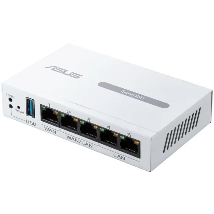 Router Asus ExpertWiFi EBG15, 2xLAN/WAN, 1×WAN, 2×LAN, Mesh WiFi System