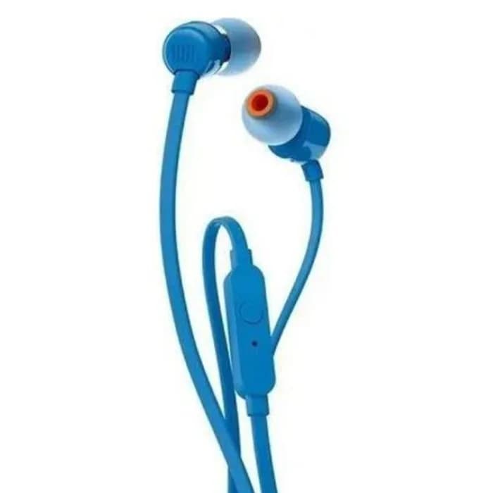 Slušalice JBL Tune 110E, žičane, mikrofon, in-ear, plave, JBLT110BLUE