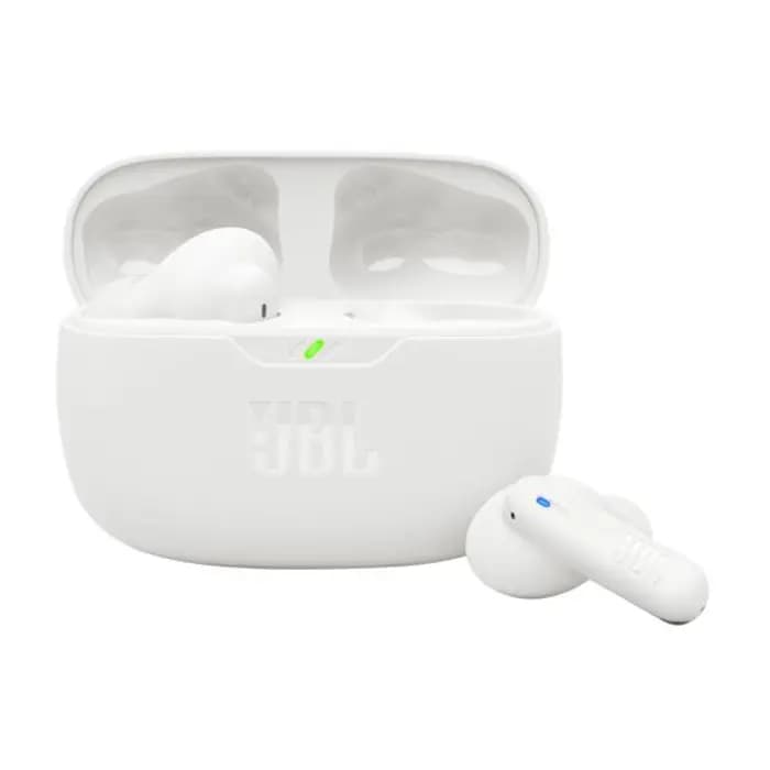 Slušalice JBL Vibe Beam 2, bežične, bluetooth, mikrofon, in-ear, bijele, JBLVBEAM2WHT