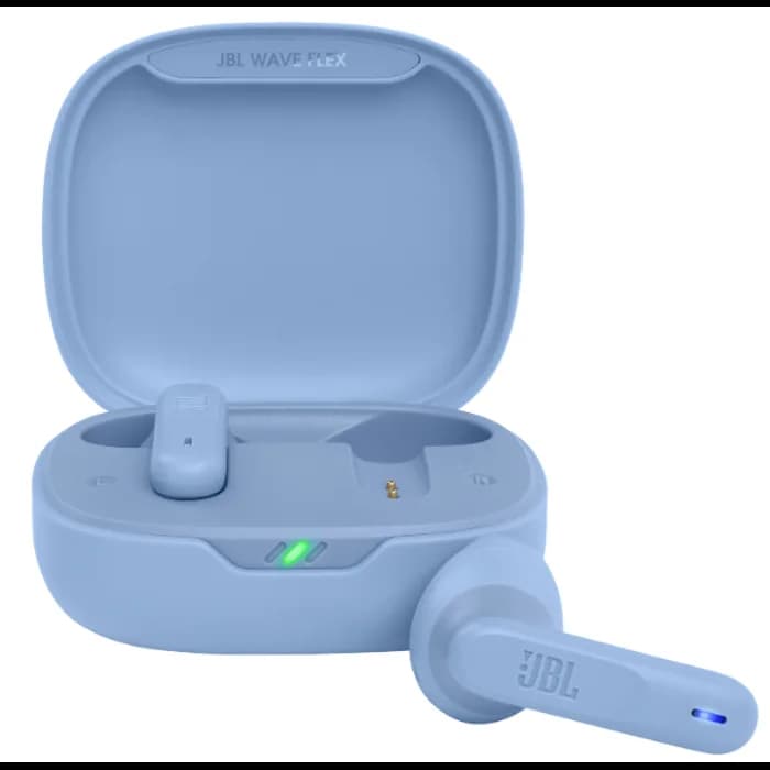 Slušalice JBL Wave Flex, bežične, bluetooth, mikrofon, in-ear, plave, JBLWFLEXBLU