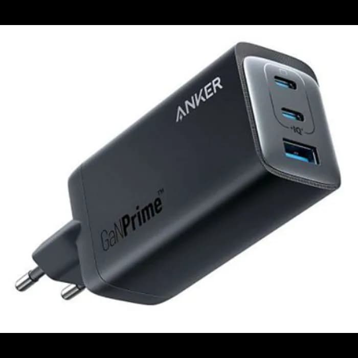 Strujni punjač Anker 737, 120W, 2xUSB-C, 1xUSB-A, siva