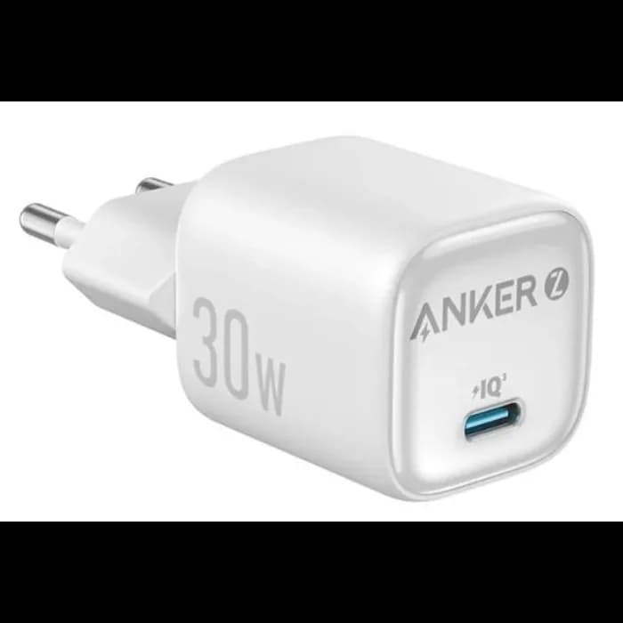 Strujni punjač Anker A2698G21, 30W, USB-C, QC, PD 3.0, White