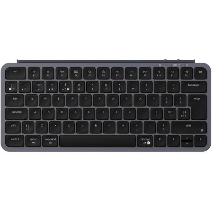 Tipkovnica Keychron B1 Pro, bežična, bluetooth, UK/HR Layout, siva