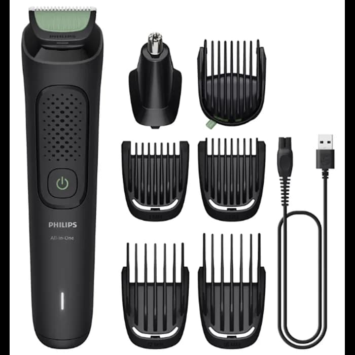 Trimer Philips All in One 3000 Series MG3930/15, 7 nastavaka, crni