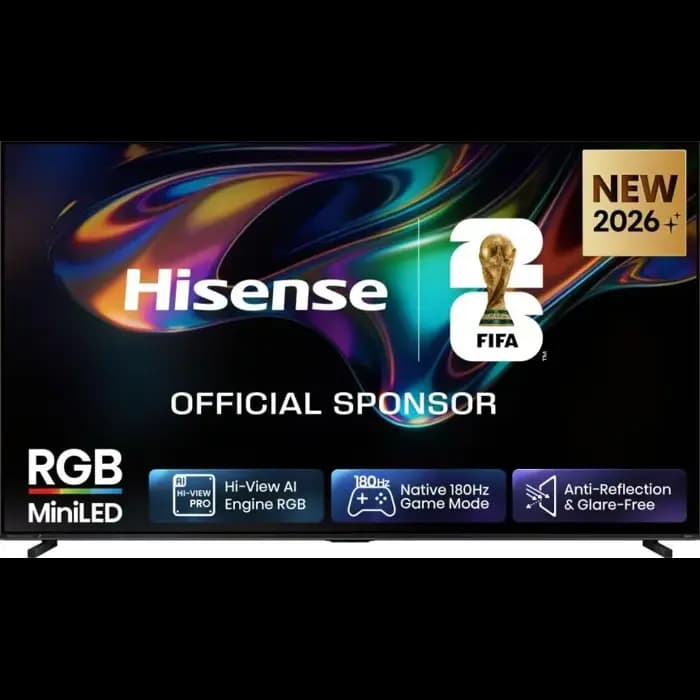 TV Hisense 100" UR8S, Mini LED, 4K, 180Hz, Smart TV