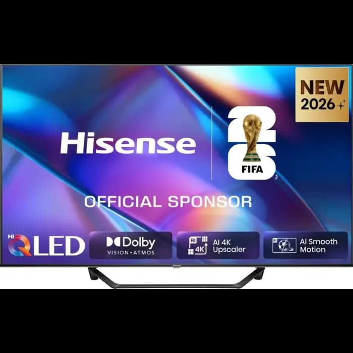 TV Hisense 43" 43A7S, QLED, 4K, Smart TV