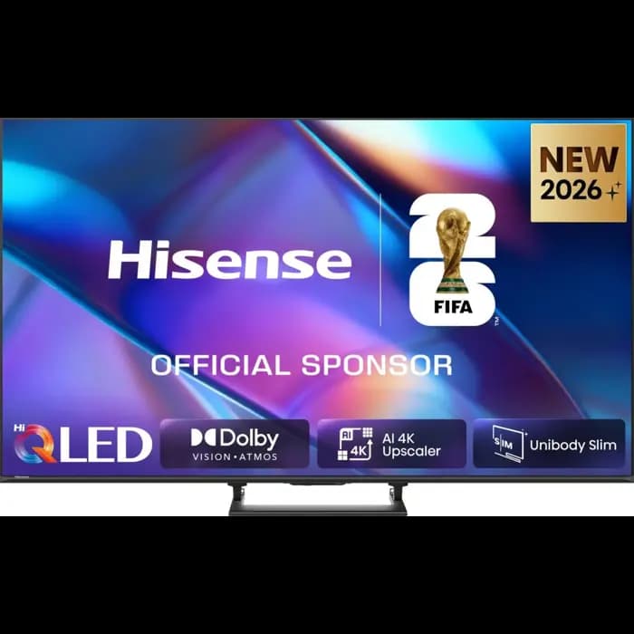 TV Hisense 50" 50A7S, QLED, 4K, Smart TV