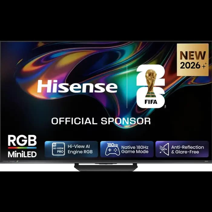 TV Hisense 65" 65UR8S, Mini LED, 4K, 180Hz, Smart TV