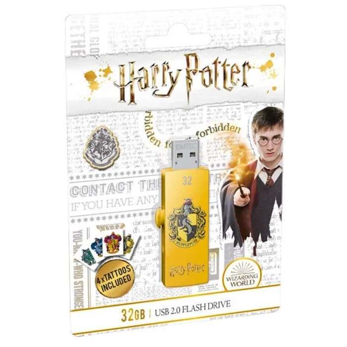 USB stick Emtec, USB 2.0, 16GB, Hufflepuff