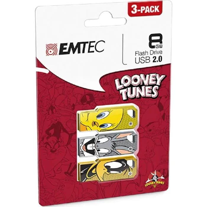 USB stick Emtec, USB 2.0, 8GB, Looney Tunes