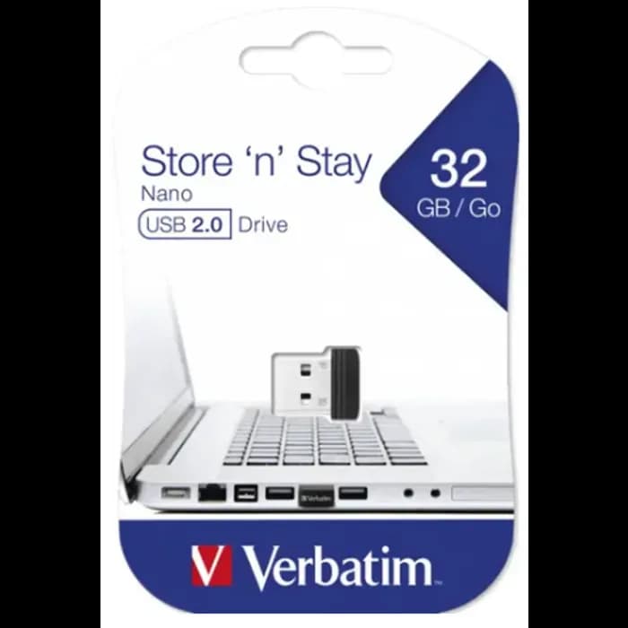 USB stick Verbatim 98130, USB 2.0, 32GB, USB-A, Crni
