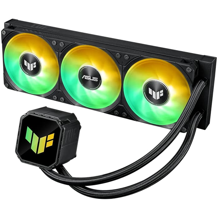 Vodeno hlađenje ASUS TUF Gaming LC III 360 ARGB, 3x120mm, Intel i AMD, Black