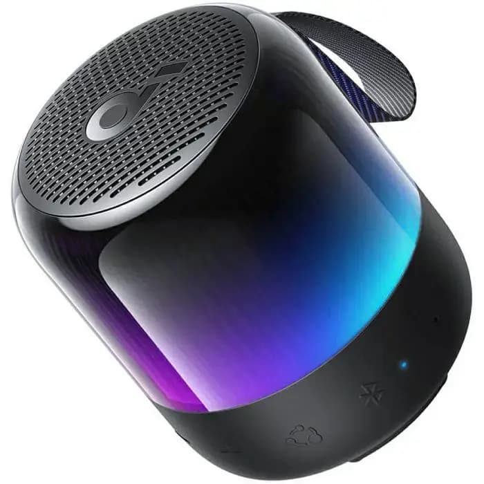 Zvučnik Anker SoundCore Glow Mini, bežični, bluetooth, vodootporan IP67, 8W, Black