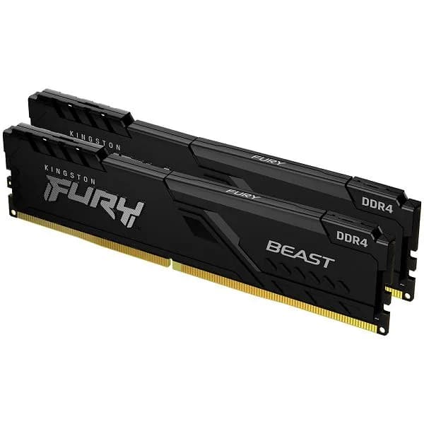 Memorija Kingston Fury Beast, 32GB (2x16GB), DDR4 3200MHz, CL16