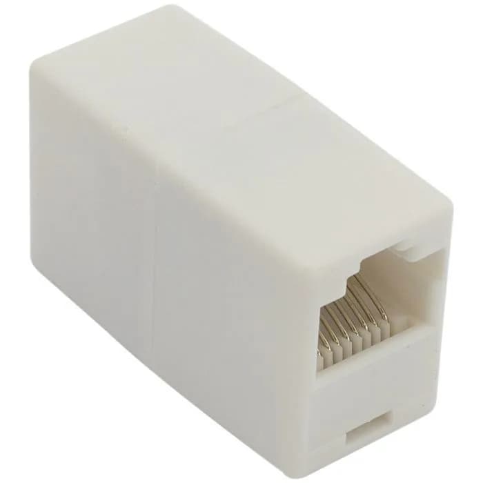 Adapter RJ-45 (Ž) na RJ-45 (Ž), White