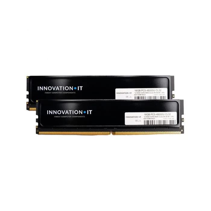 Memorija Innovation IT CL36 1.35V with Heatspreader, 32GB (2x16GB), DDR5 6000Mhz, CL36
