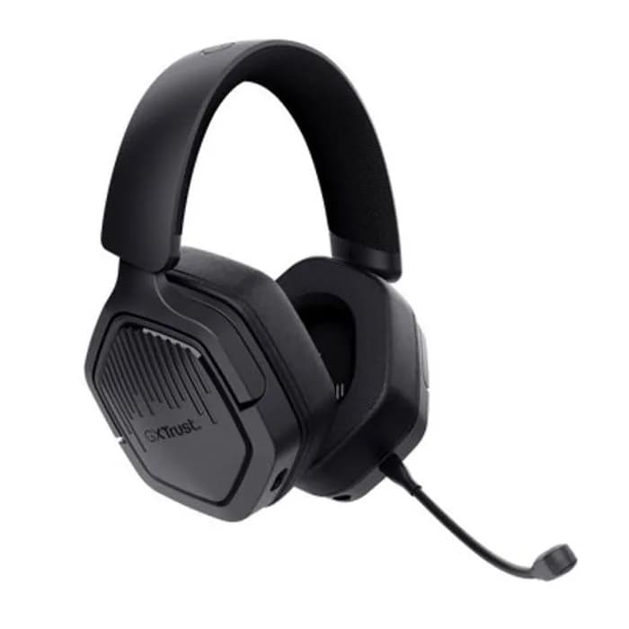 Slušalice Trust Carus 25463, bežične, gaming, mikrofon, over-ear, PC, PS4, PS5, Xbox, Switch, crne