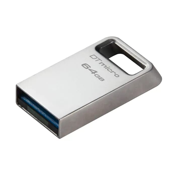 USB stick Kingston DataTraveler Micro, USB 3.2, 128GB, siva