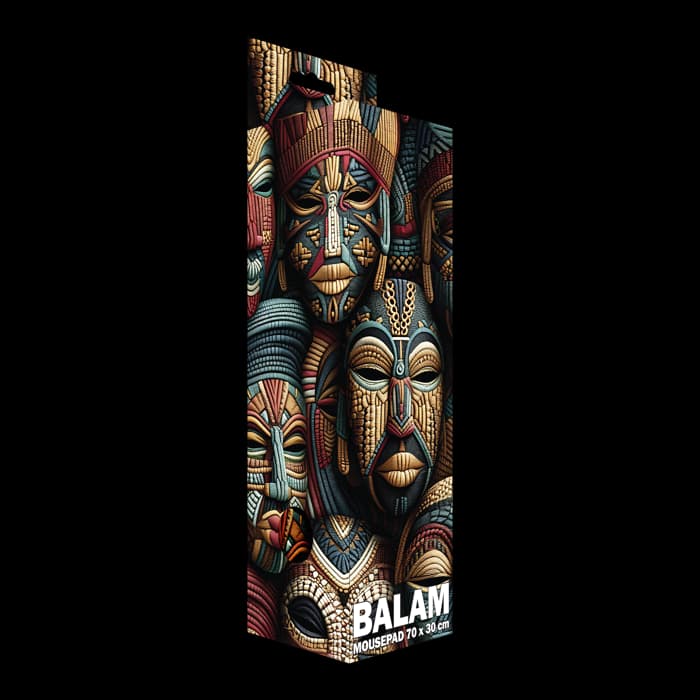 Podloga za miš SBOX MP-04 BALAM XL, 700x300mm, Višebojna