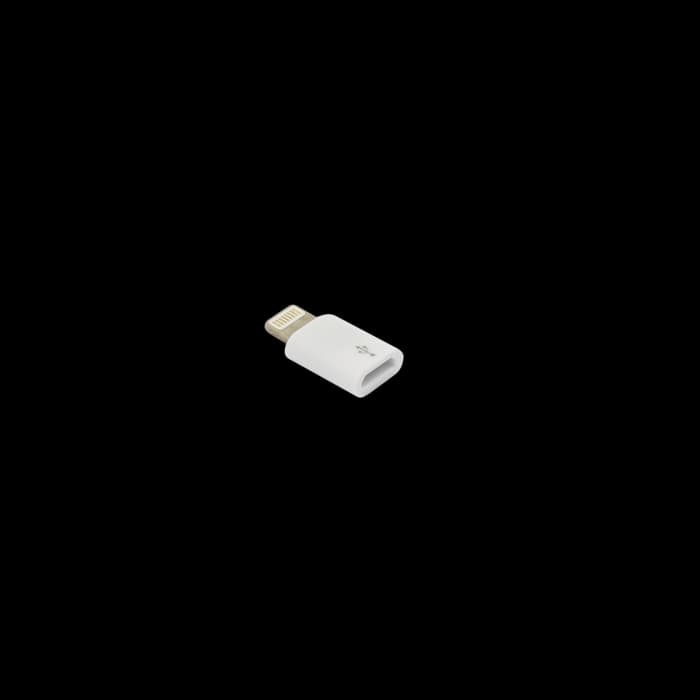 Adapter SBOX Micro USB (F) na IPH (M), White