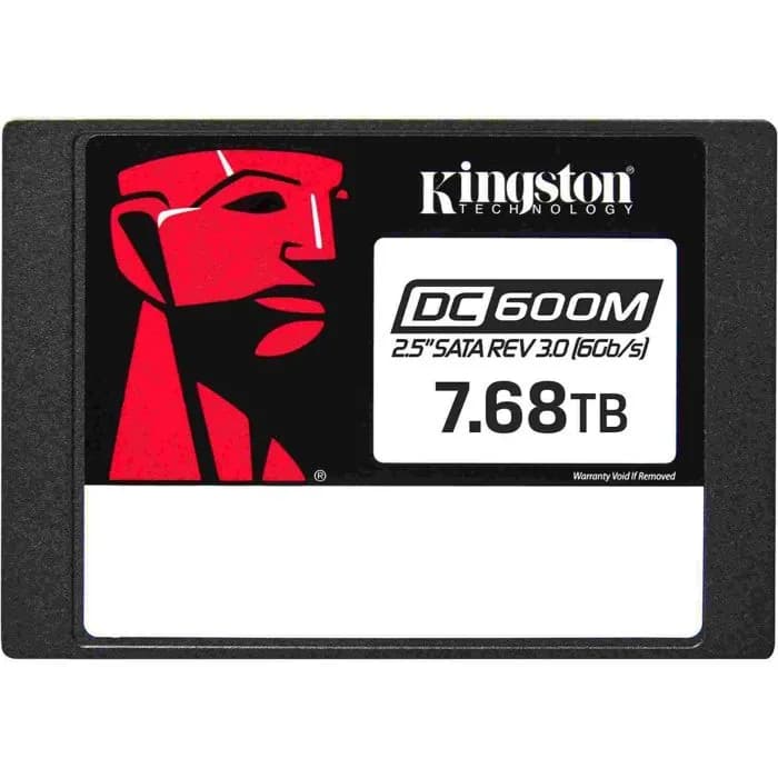 SSD za servere Kingston DC600M, 7.68TB, SATA3 6Gb/s, R560/W530