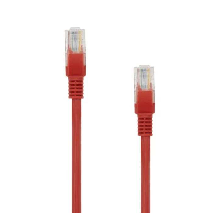 Kabel SBOX, mrežni, UTP, Cat5e, 1m, crveni