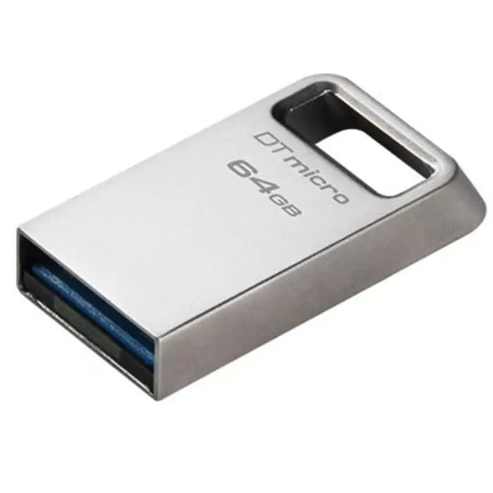 USB stick Kingston DataTraveler Micro, USB 3.2, 128GB, siva
