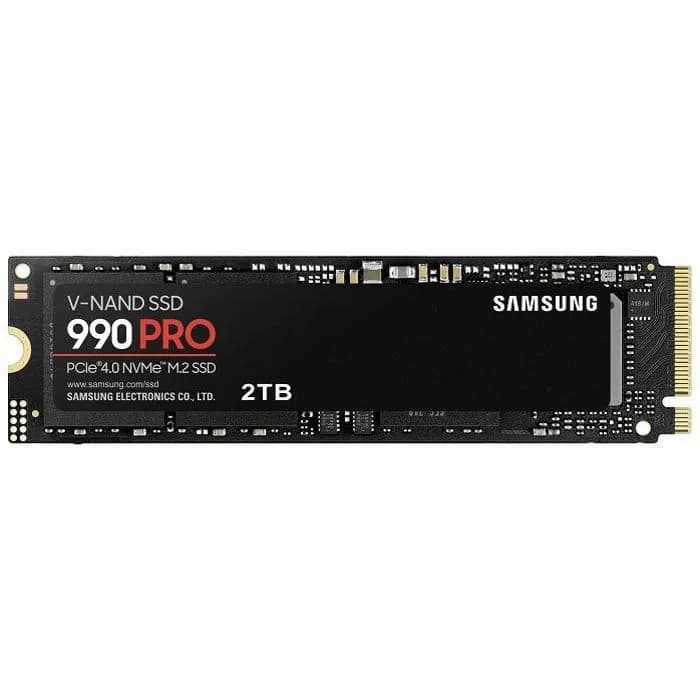 SSD Samsung 990 Pro, 2TB, M.2 NVMe PCIe Gen4, R7450/W6900