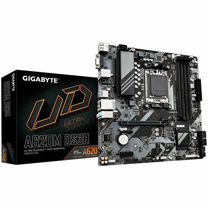 Matična ploča Gigabyte A620M DS3H, AMD AM5, Micro ATX