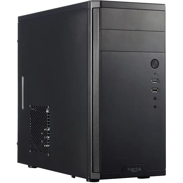 Kućište Fractal Core 1100, Midi tower, bez napajanja, Micro ATX, Black